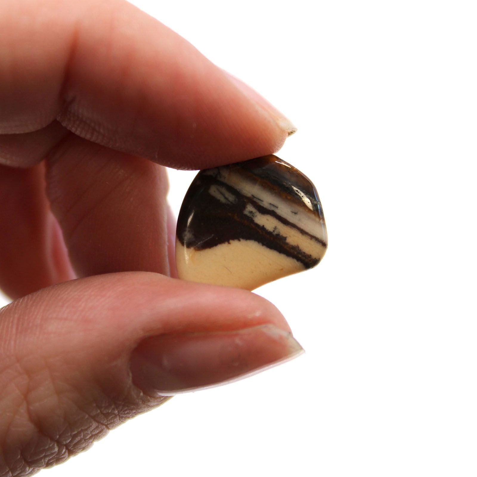 Small African Tumble Stones - Picture Nguni – detail view