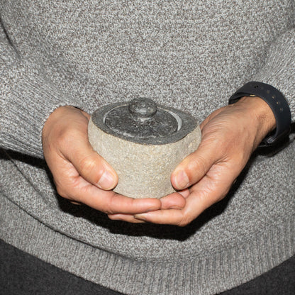Natural Riverstone Grounding Pot - Small (aprox 9x7cm) – product image 8