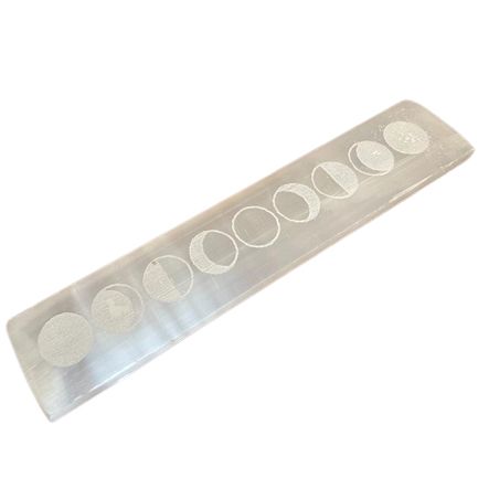 Flat Bar Charging Plate 20cm - Moon Cycles | Auro & Co