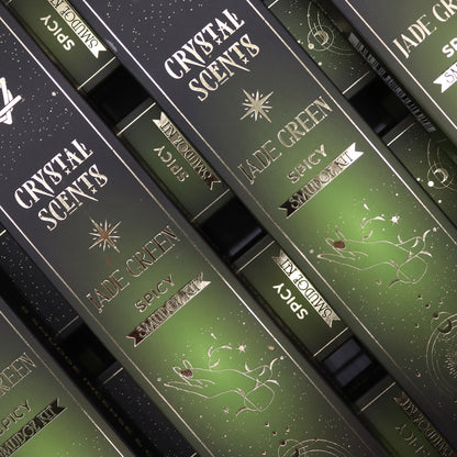 Jade Crystal Scents Smudge Incense - Spicy – detail view