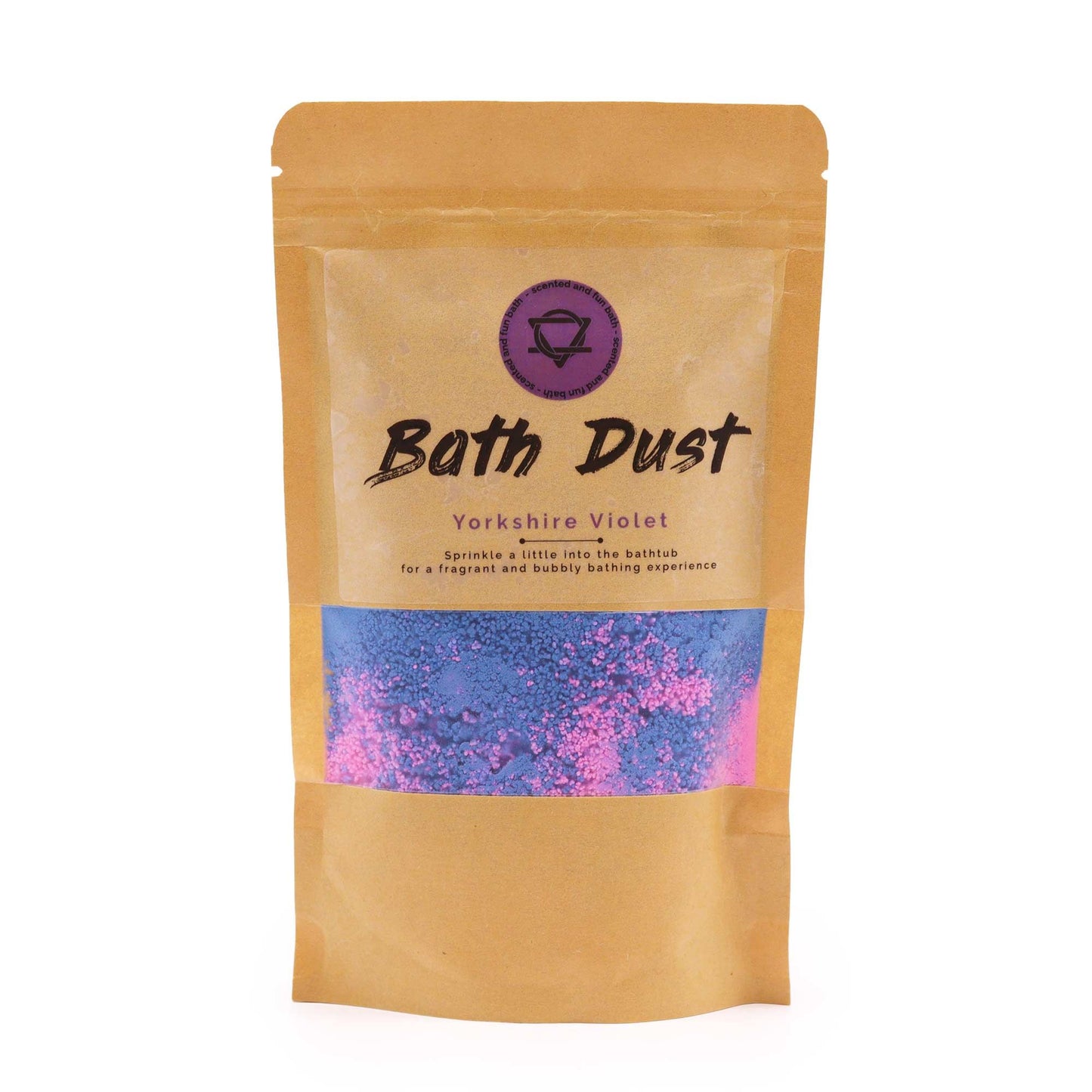 Yorkshire Violet Bath Dust 190g | Auro & Co
