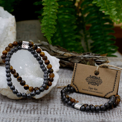 Magnetic Gemstone Bracelet - Tiger Eye – product image 5