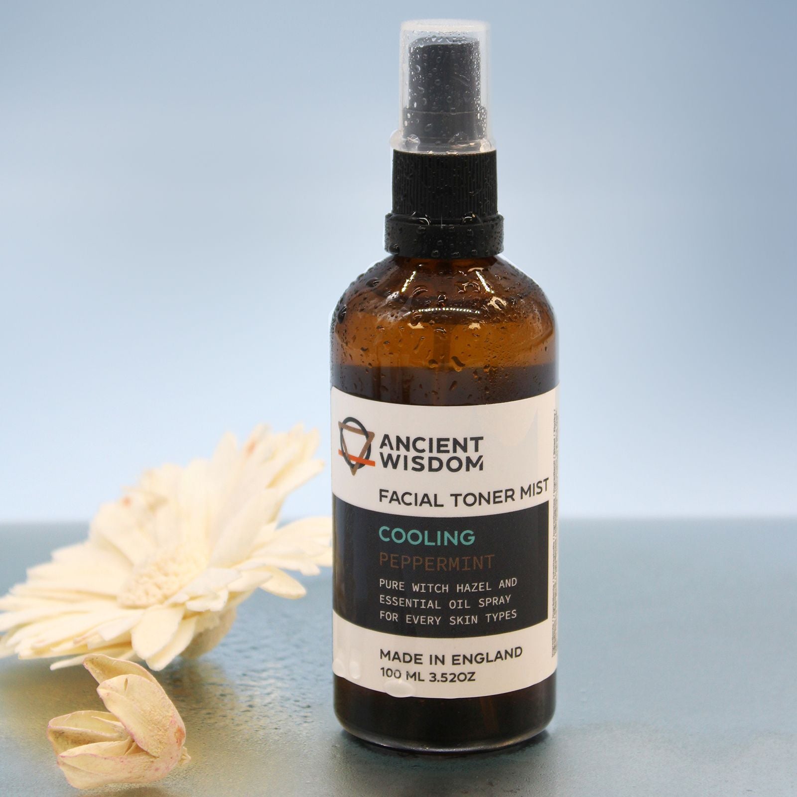 Facial Toner Mist - Witch Hazel with Peppermint 100ml – detail view
