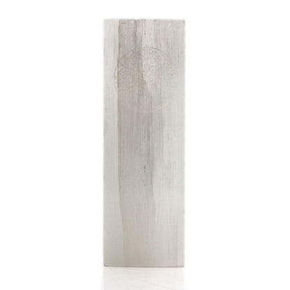 Selenite Block Lamp 25cm - Tree of Life | Auro & Co
