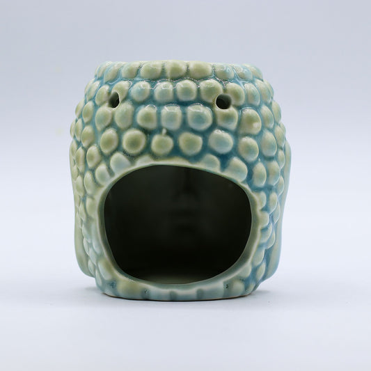 Ocean Calm Buddha Oil Burner – Glazed Ceramic