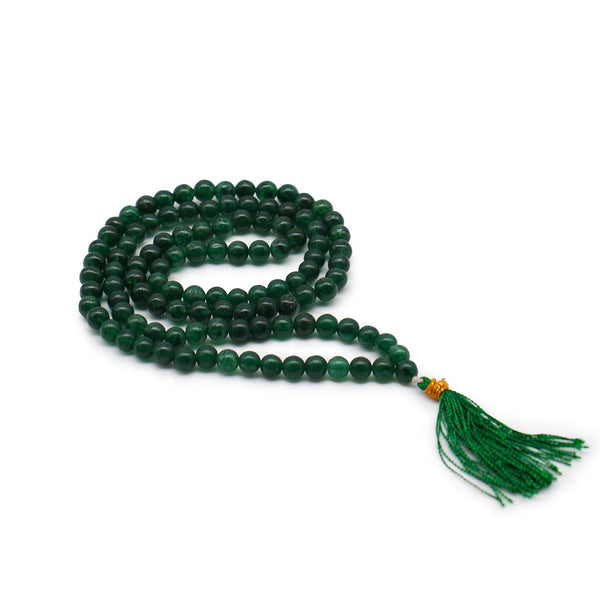 108 Bead Mala - Jade | Auro & Co