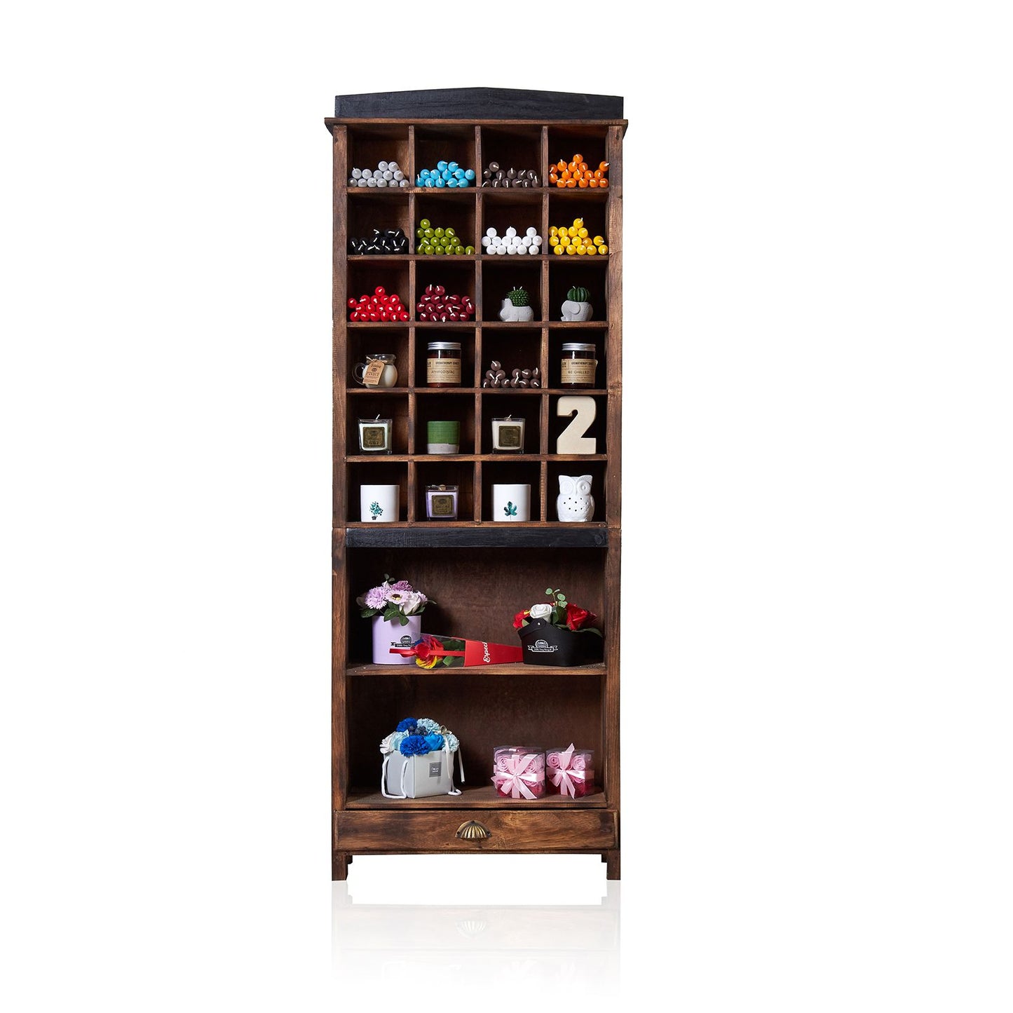 Dinner Stand - Brownwash