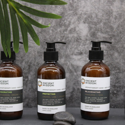 Juniper, Lime & Spearmint Hand & Body Lotion 250ml – packaging