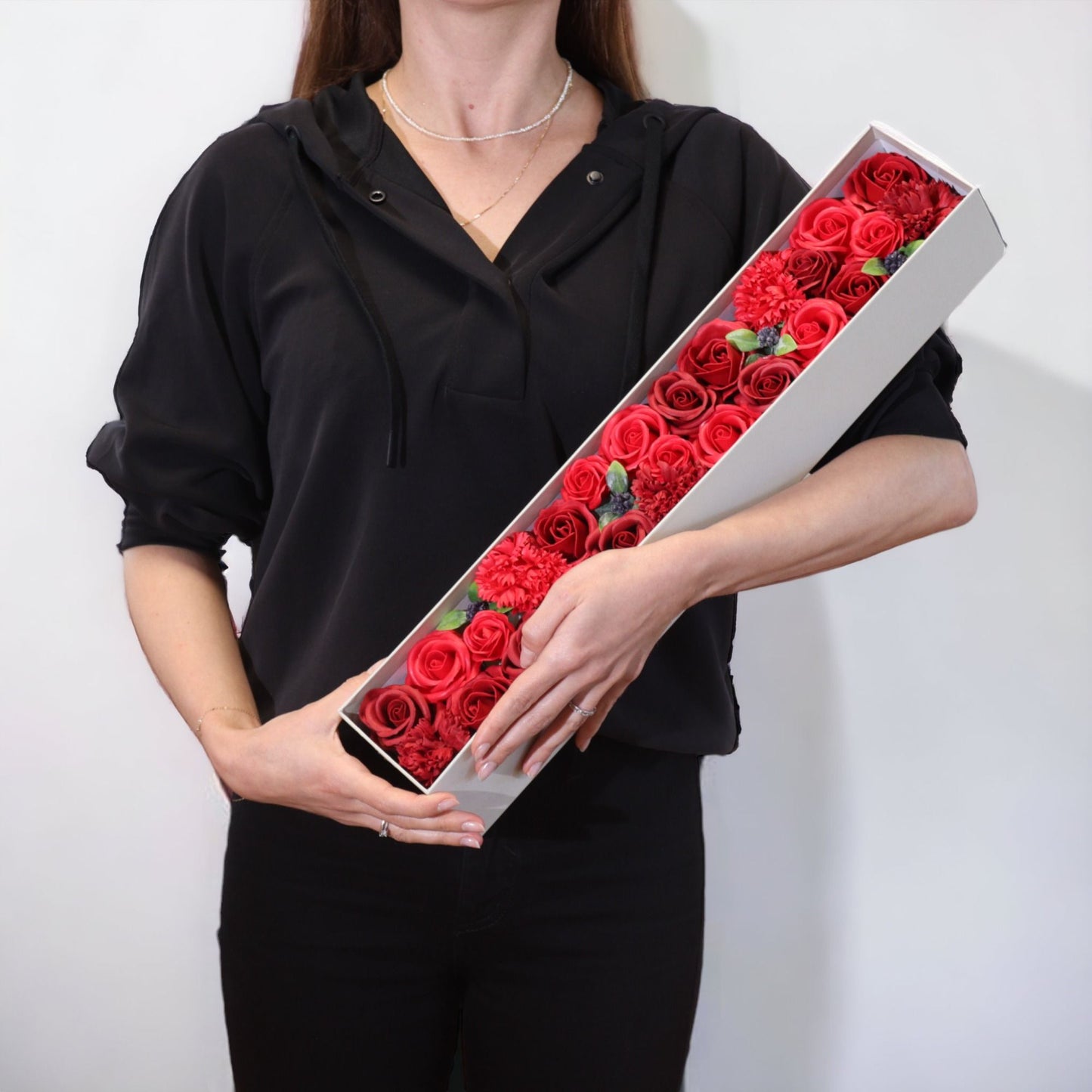 Extra Long - Classic Red Roses – packaging