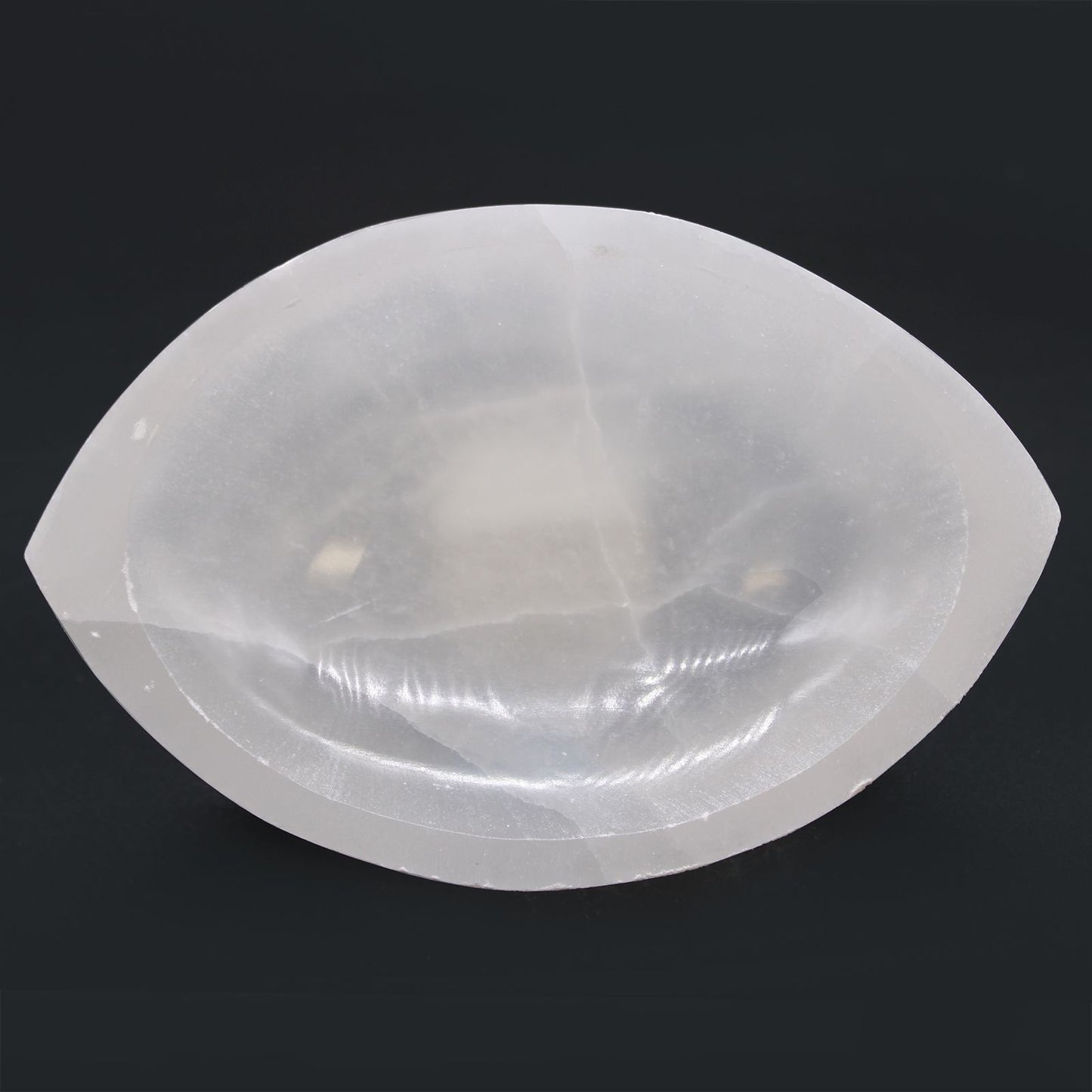 Selenite Eye Bowl - 15cm – detail view