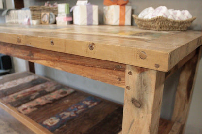 A&C 1.8m Standard Table with top shelf – product image 6