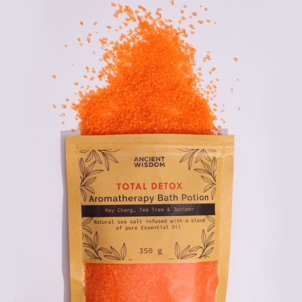 Aromatherapy Bath Potion in Kraft Bag 350g - Total Detox | Auro & Co