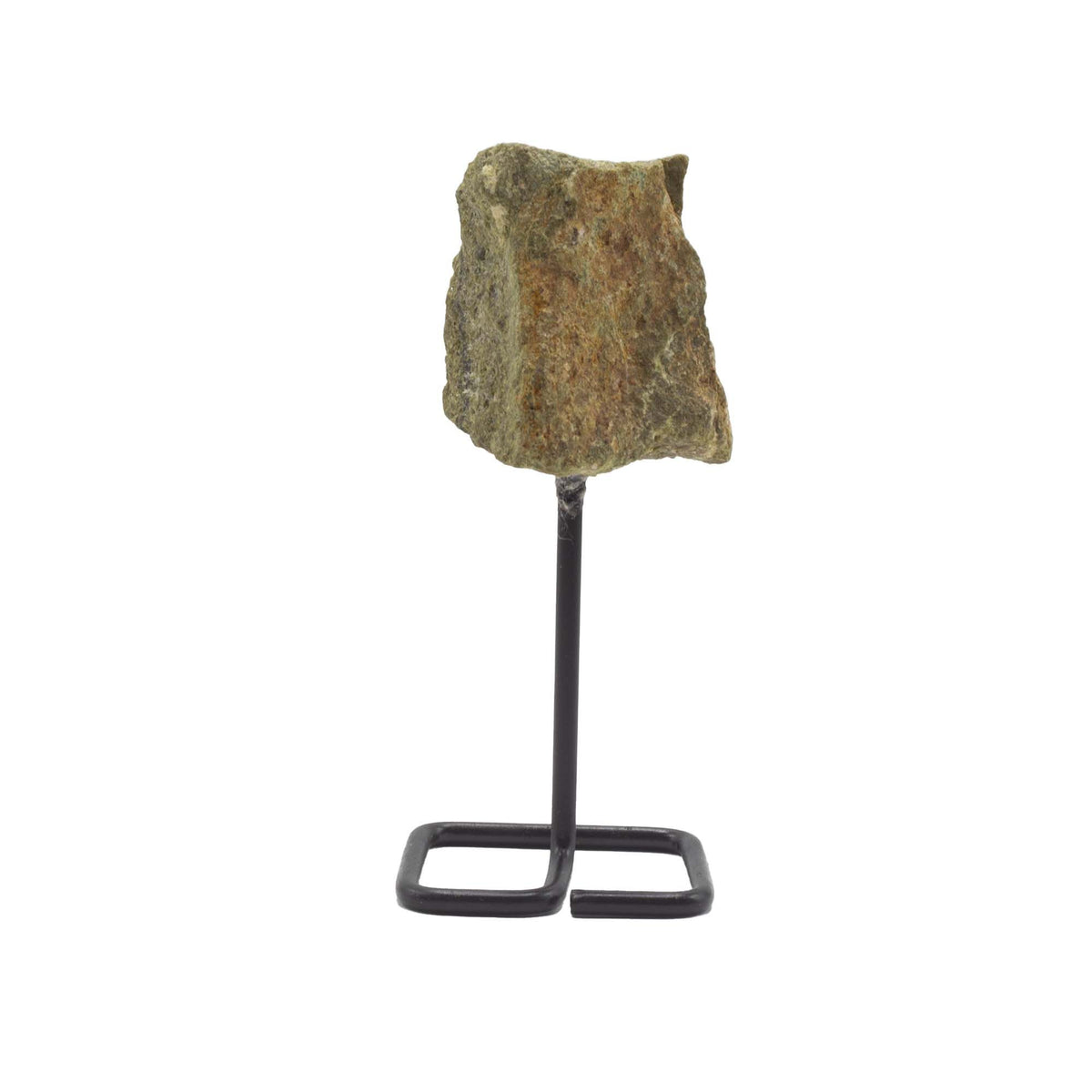 Epidote Mineral Specimen on Stand