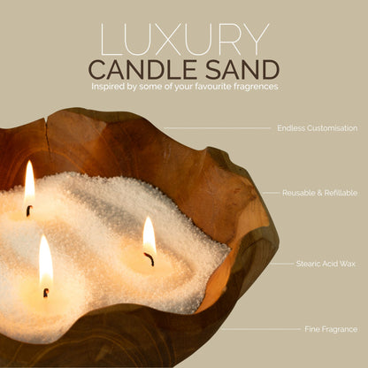 Cobalt Candle Sand - Taupe Orange, 300g