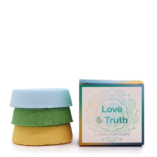 Chakra Love & Truth Bath Fizz - Small box | Auro & Co