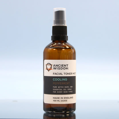 Facial Toner Mist - Witch Hazel with Peppermint 100ml – lifestyle shot