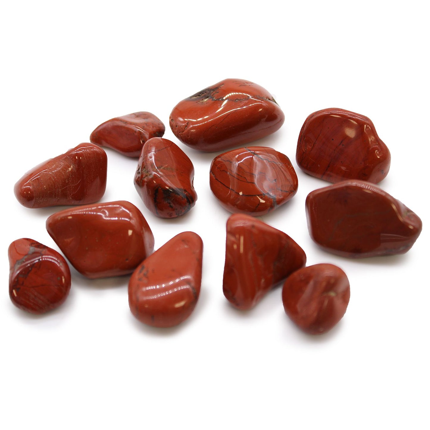Medium African Tumble Stones - Jasper - Red | Auro & Co
