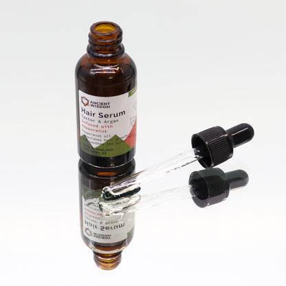 Organic Hair Serum 30ml - Peppermint – lifestyle shot