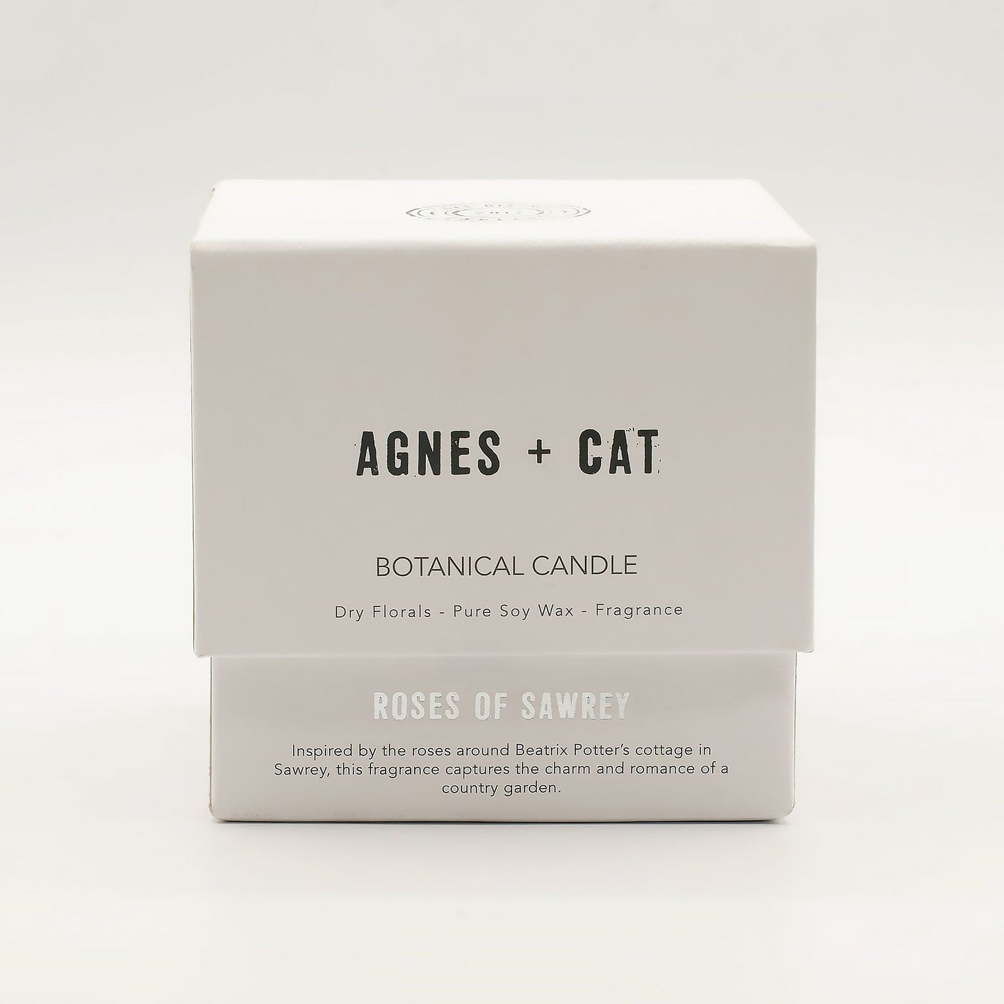 Agnes + Cat Botanical Soy Wax Candle - Roses of Sawrey – product image 6