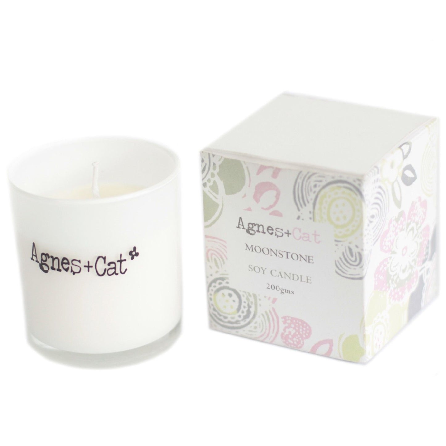 Agnes + Cat Votive Candle - Moonstone | Auro & Co