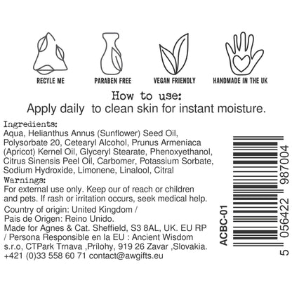 Agnes + Cat Hand & Body Cream - Clementine – detail view