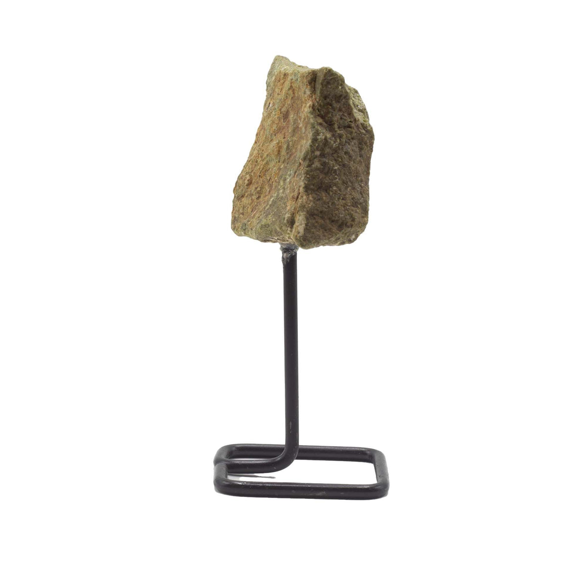Epidote Mineral Specimen on Stand