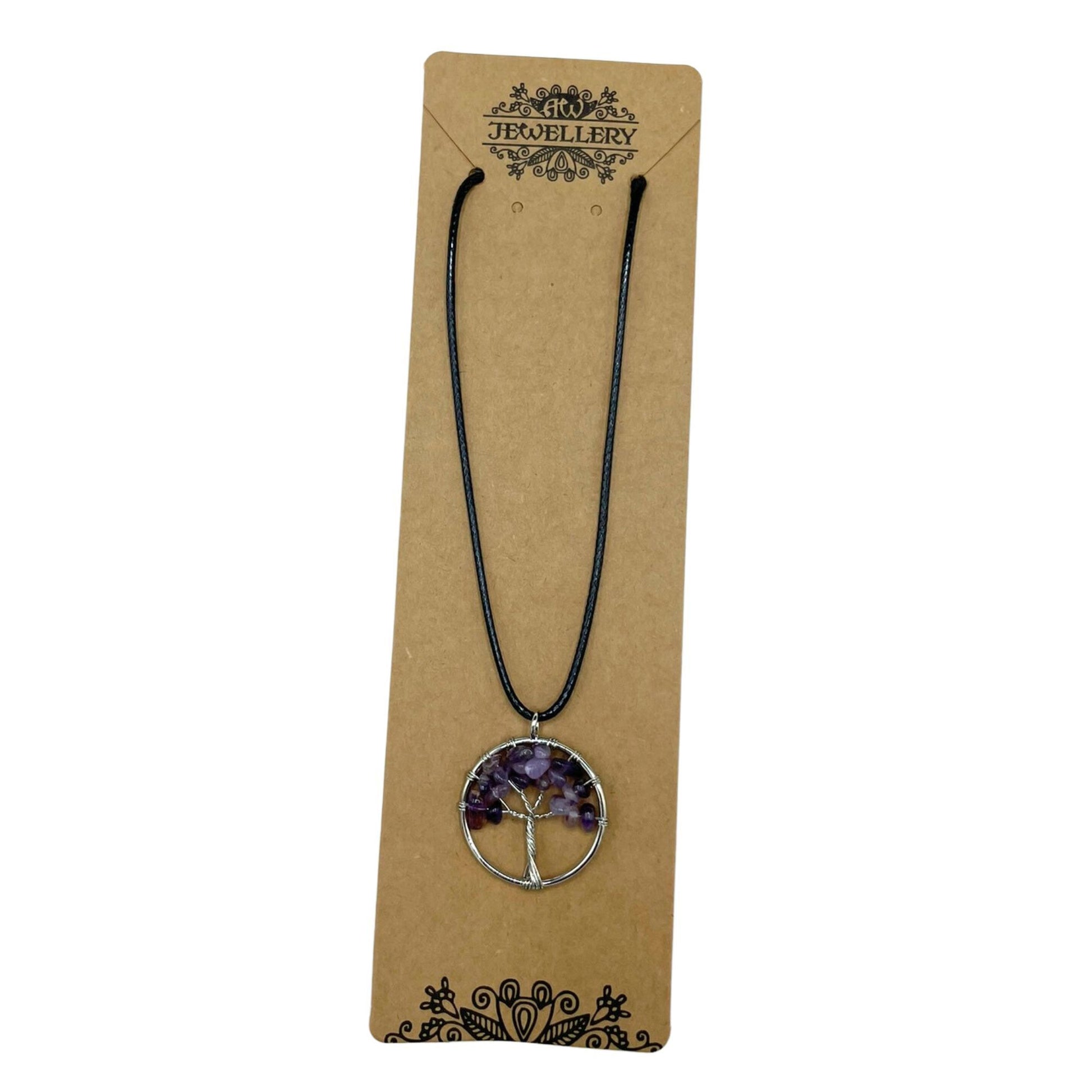 Tree of Life Pendant - Amethyst – packaging