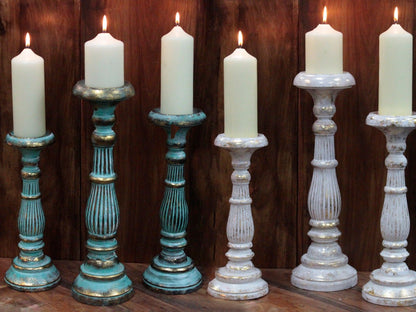 Small Candle Stand - Turquois Gold – product image 6