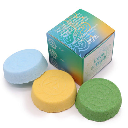 Chakra Love & Truth Bath Fizz - Small box