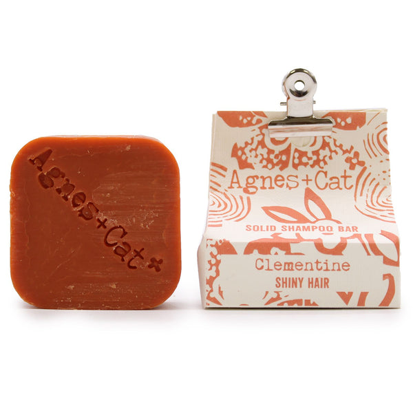 Agnes + Cat Clementine Solid Shampoo | Auro & Co