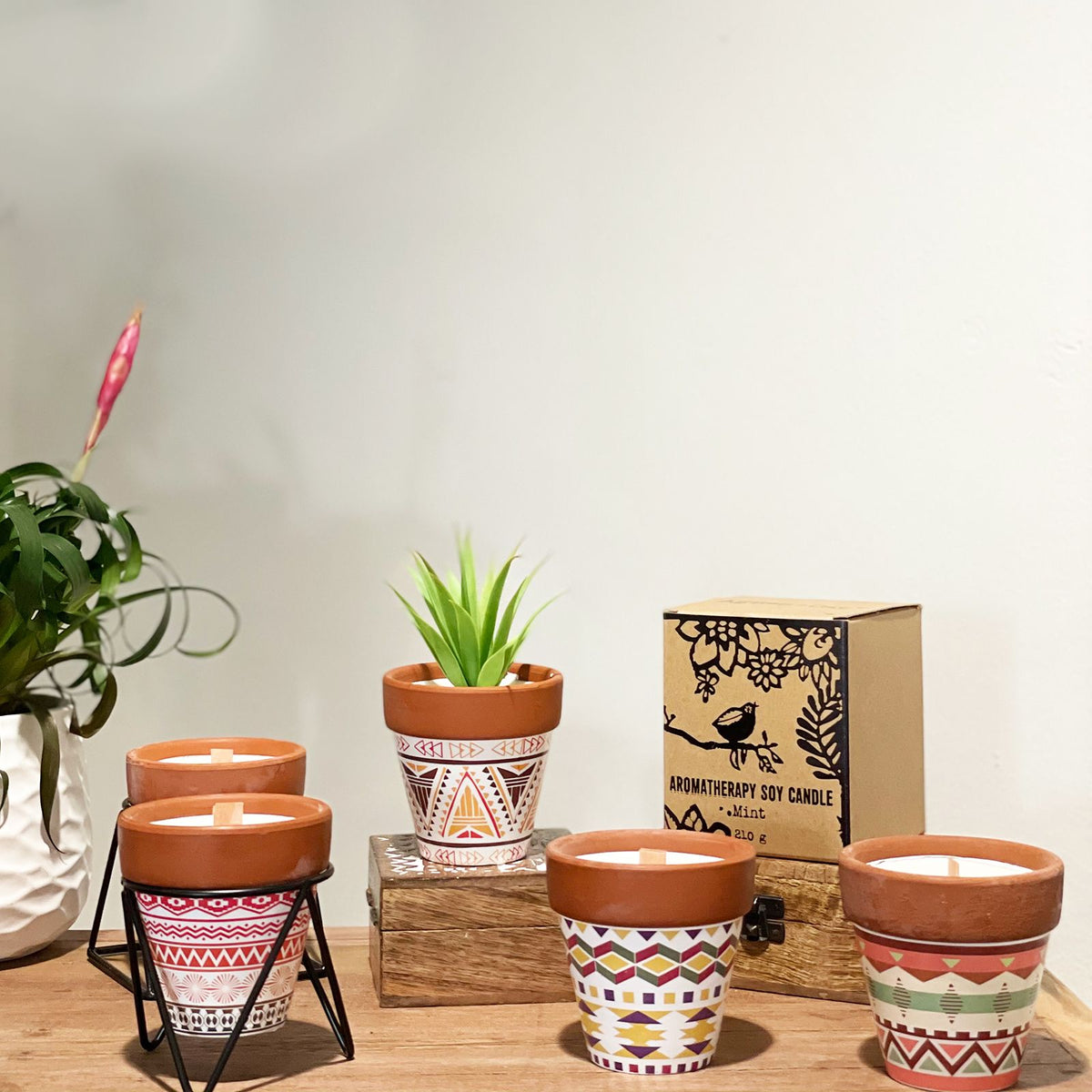 Agnes + Cat Herb Garden Candles - Lavender