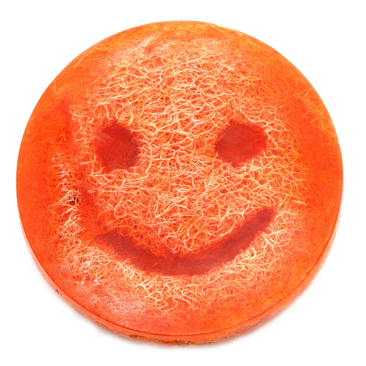 Grapefruit Happy Scrub Soap, Loofah Scrub Bar, 120g