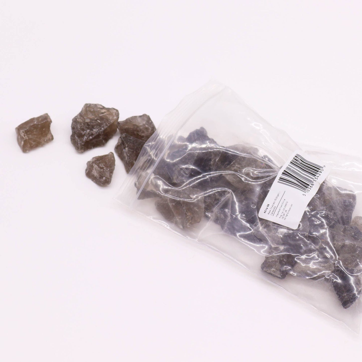 Raw Crystals (500gm) - Smoky Quartz – detail view