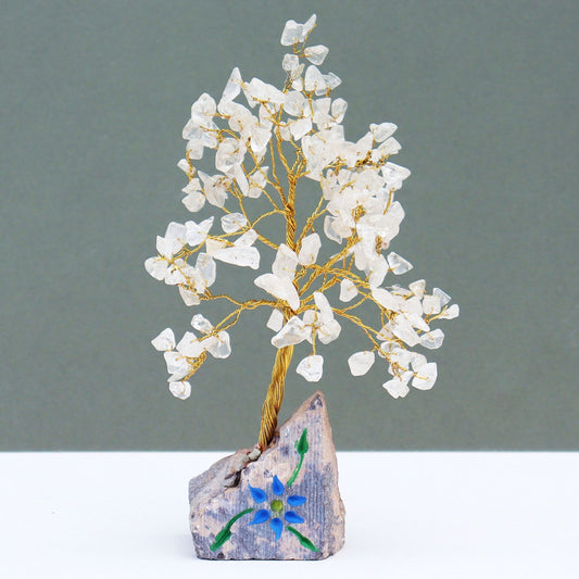 Indian Gemstone Trees Rock Crystal - 160 Stone