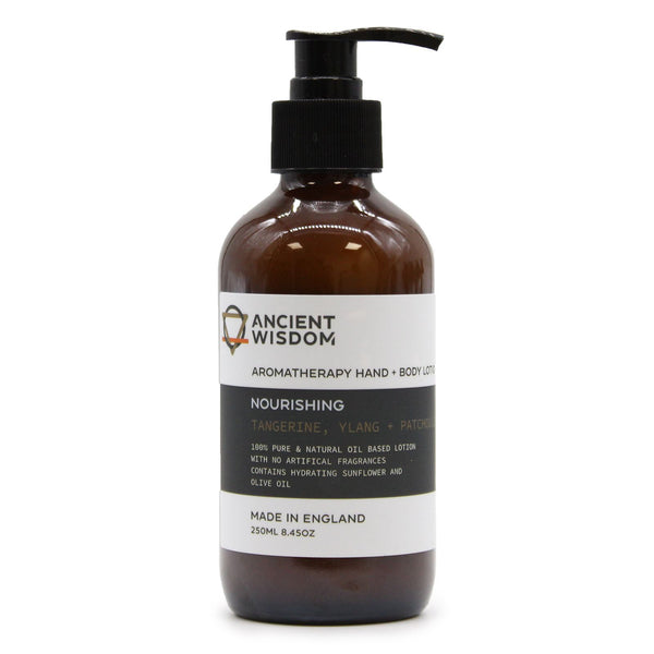 Tangerine, Ylang & Patchouli Hand & Body Lotion 250ml | Auro & Co