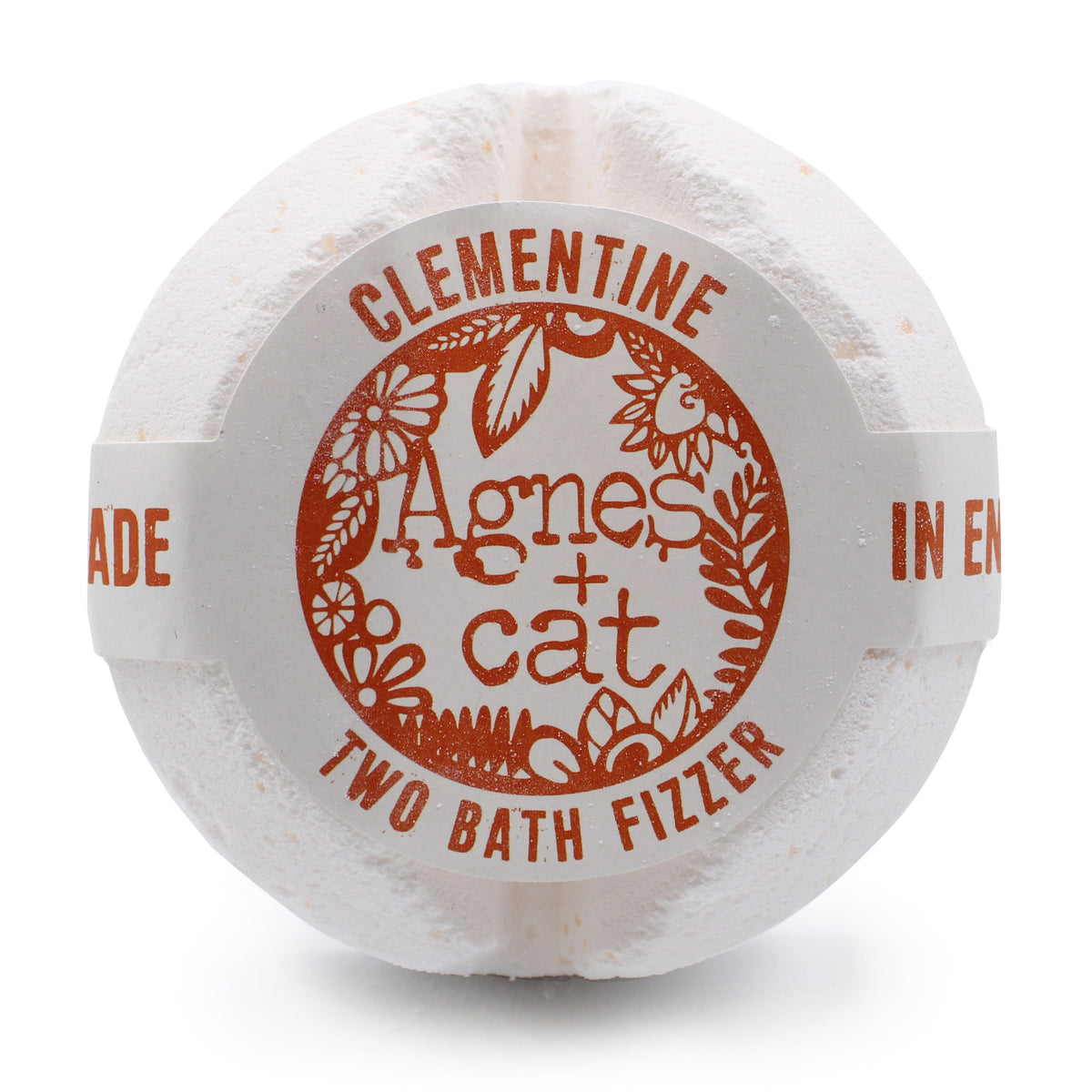 Clementine Bath Fizzer | Agnes + Cat