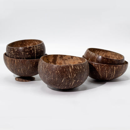 Natural Coconut Shell Bowl, Small, 7 x 10cm
