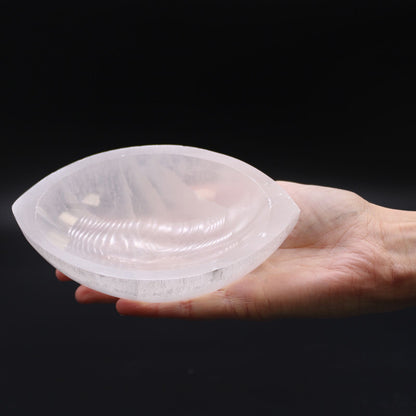 Selenite Eye Bowl - 15cm – lifestyle shot