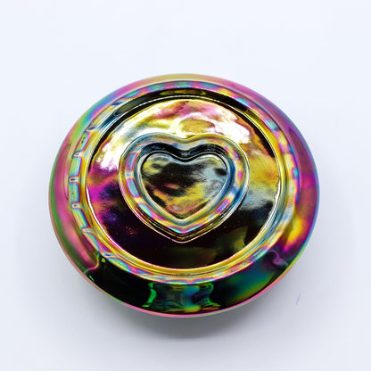 Palo Santo Stick & Smudge Holder - Mandala - Metalic Rainbow – detail view