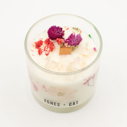 Agnes + Cat Botanical Soy Wax Candle - Roses of Sawrey | Auro & Co