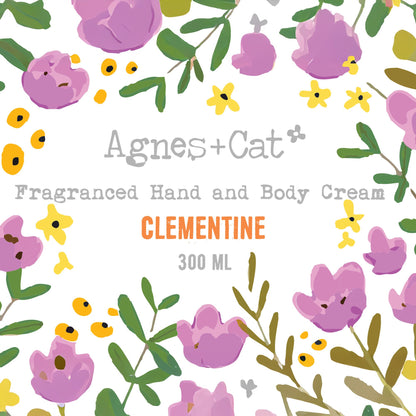 Agnes + Cat Hand & Body Cream - Clementine – lifestyle shot