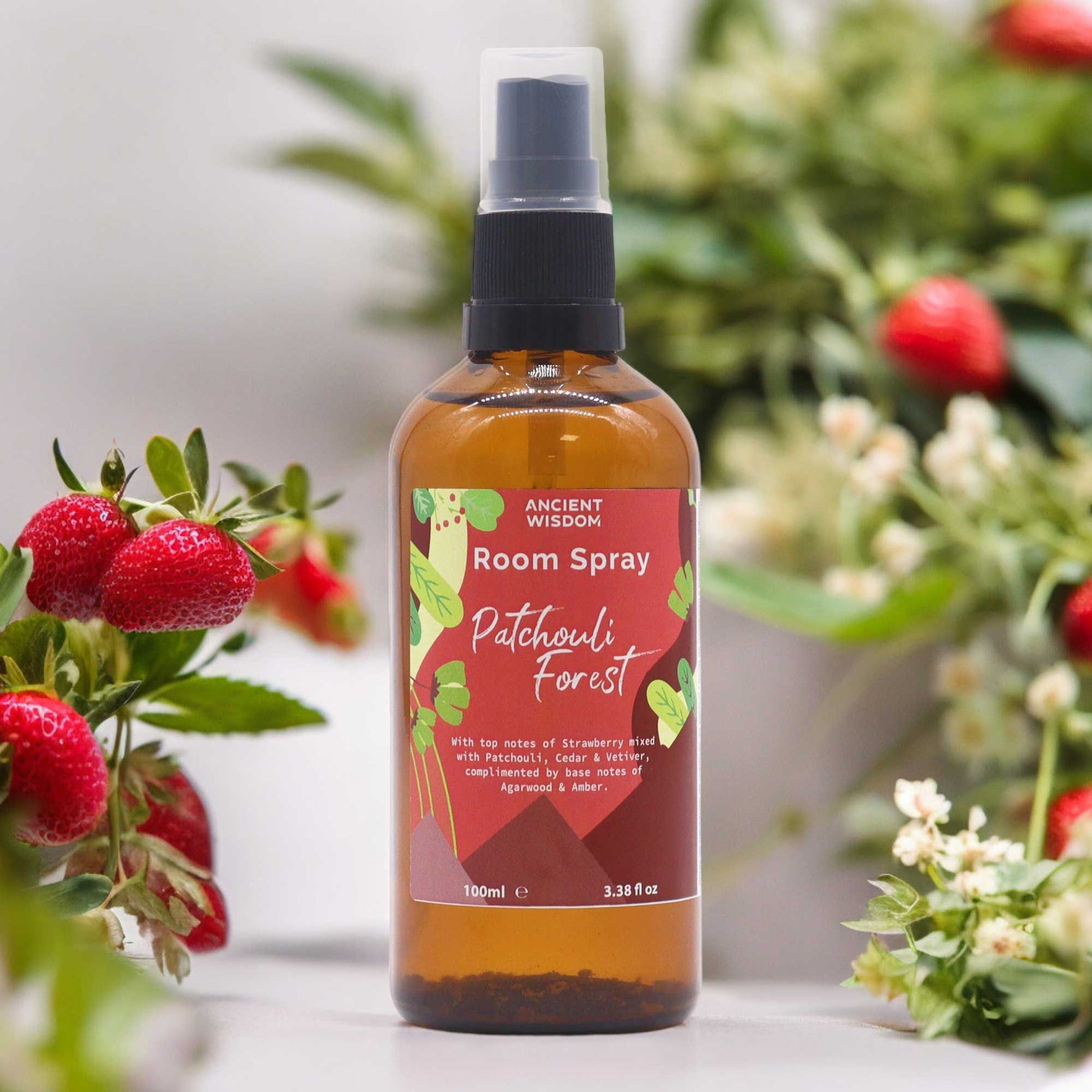 Summer Room Spray - Patchouli Forest 100ml – detail view