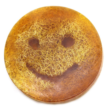 Piña Colada Happy Scrub Soap, Loofah Scrub Bar, 120g