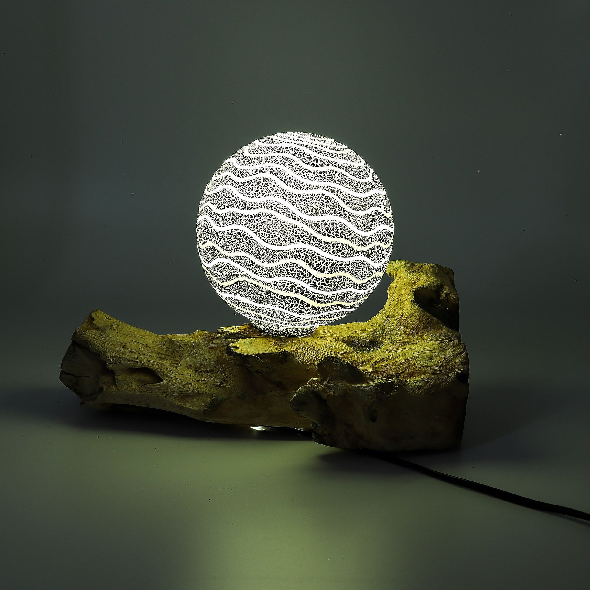 DriftGlow Lamp Grey Luna Shade – packaging