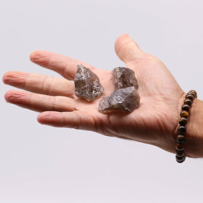 Raw Crystals (500gm) - Smoky Quartz – lifestyle shot
