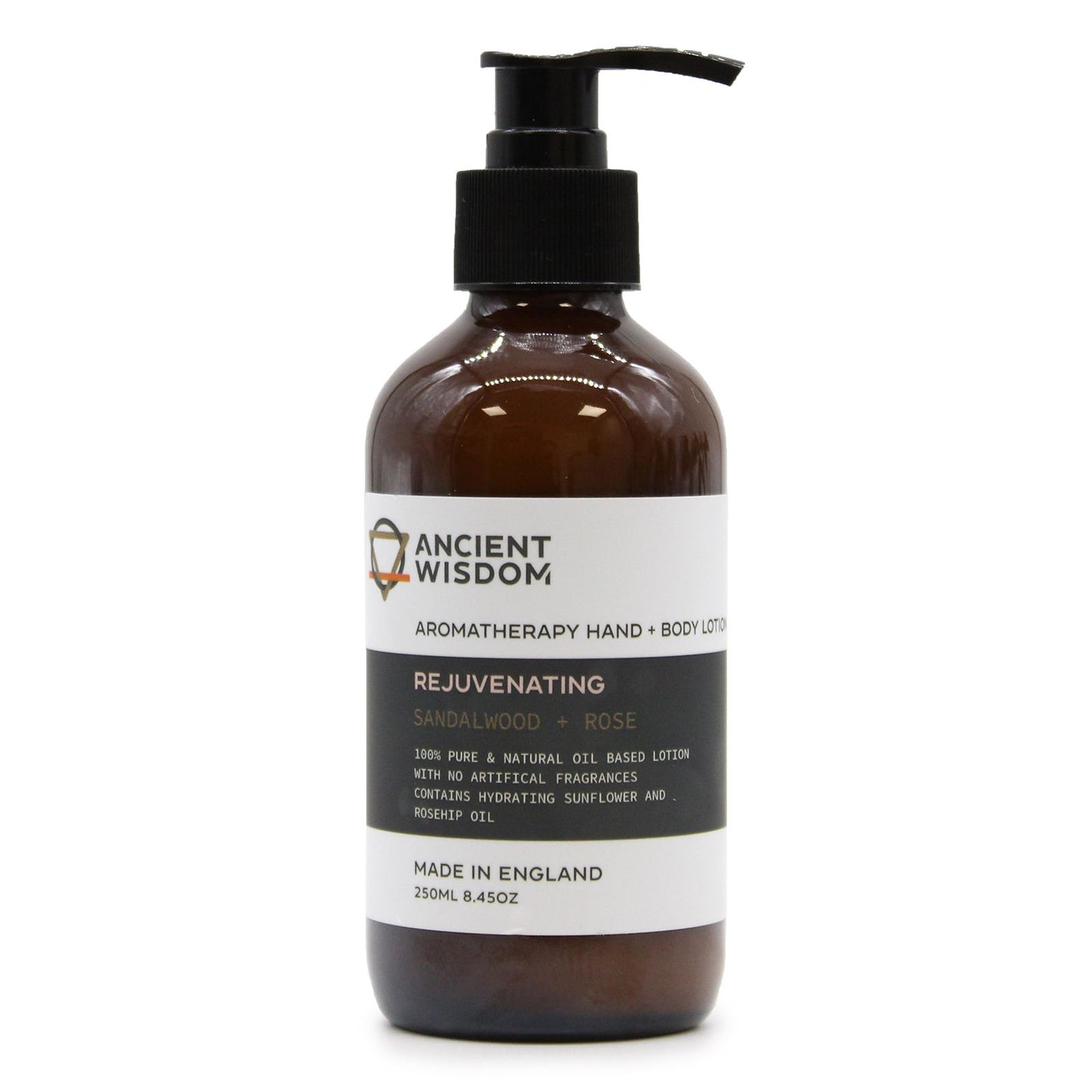 Sandalwood & Rose Hand & Body Lotion 250ml | Auro & Co