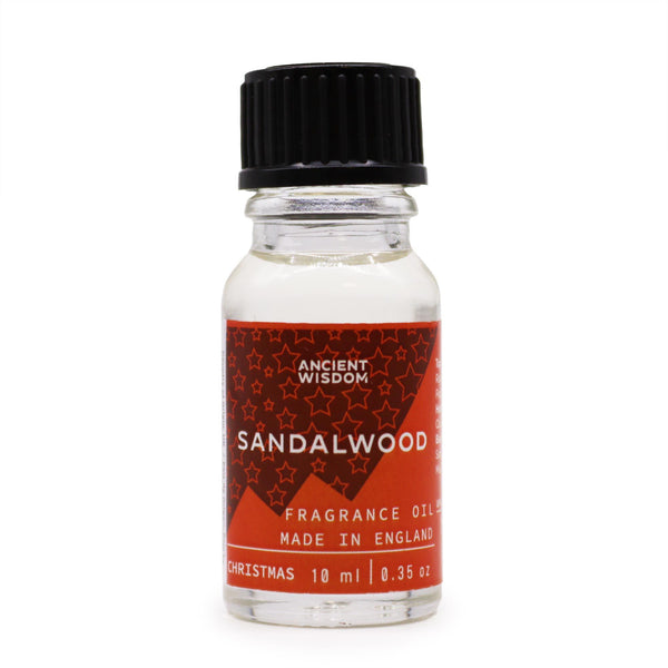 10ml Xmas Sandalwood Fragrance – detail view