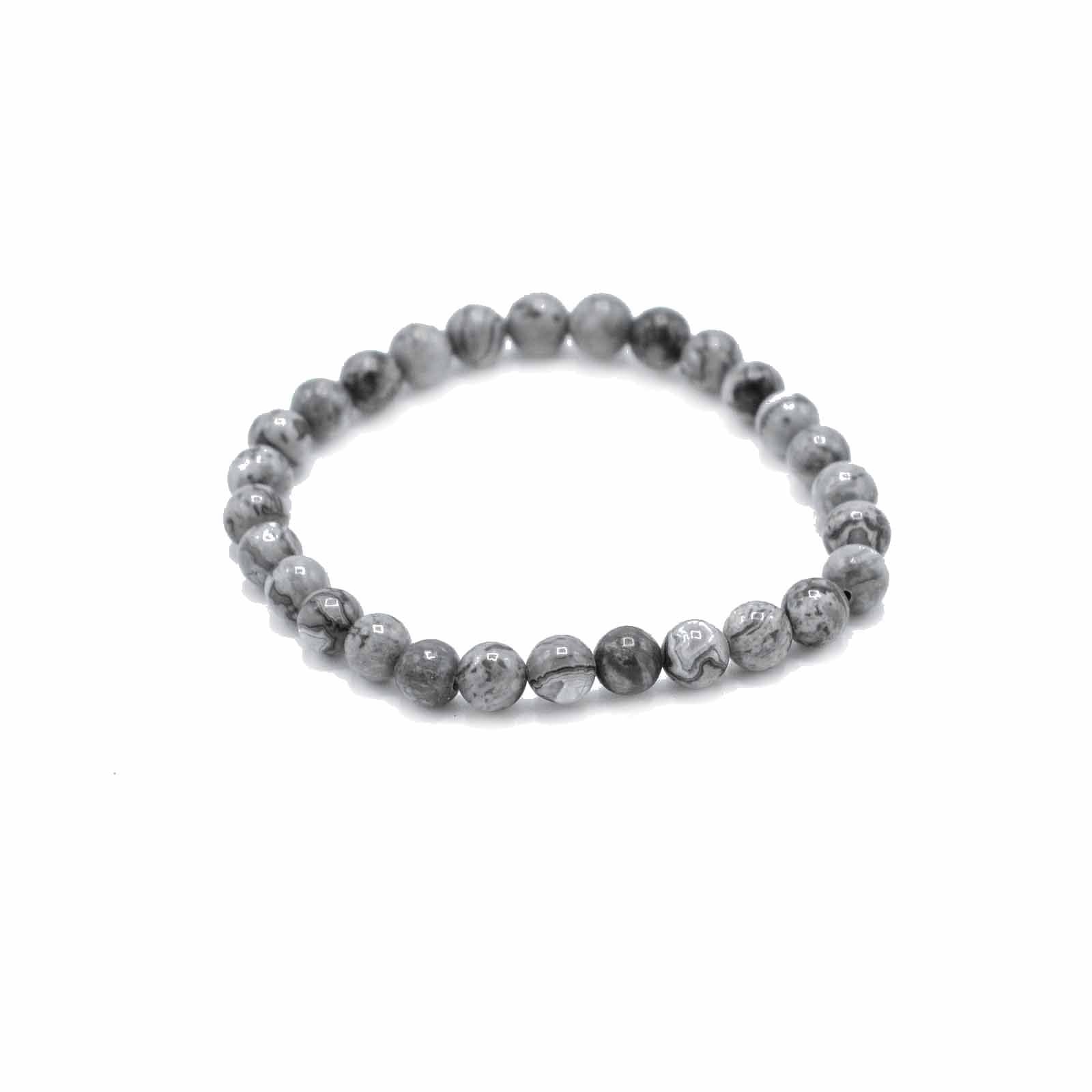 Gemstone Manifestation Bracelet - Map Stone - Prosperity – detail view