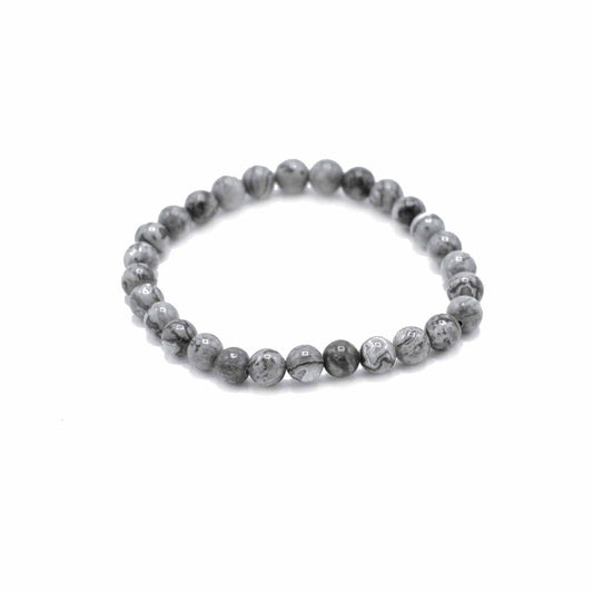 Gemstone Manifestation Bracelet - Map Stone - Prosperity – detail view