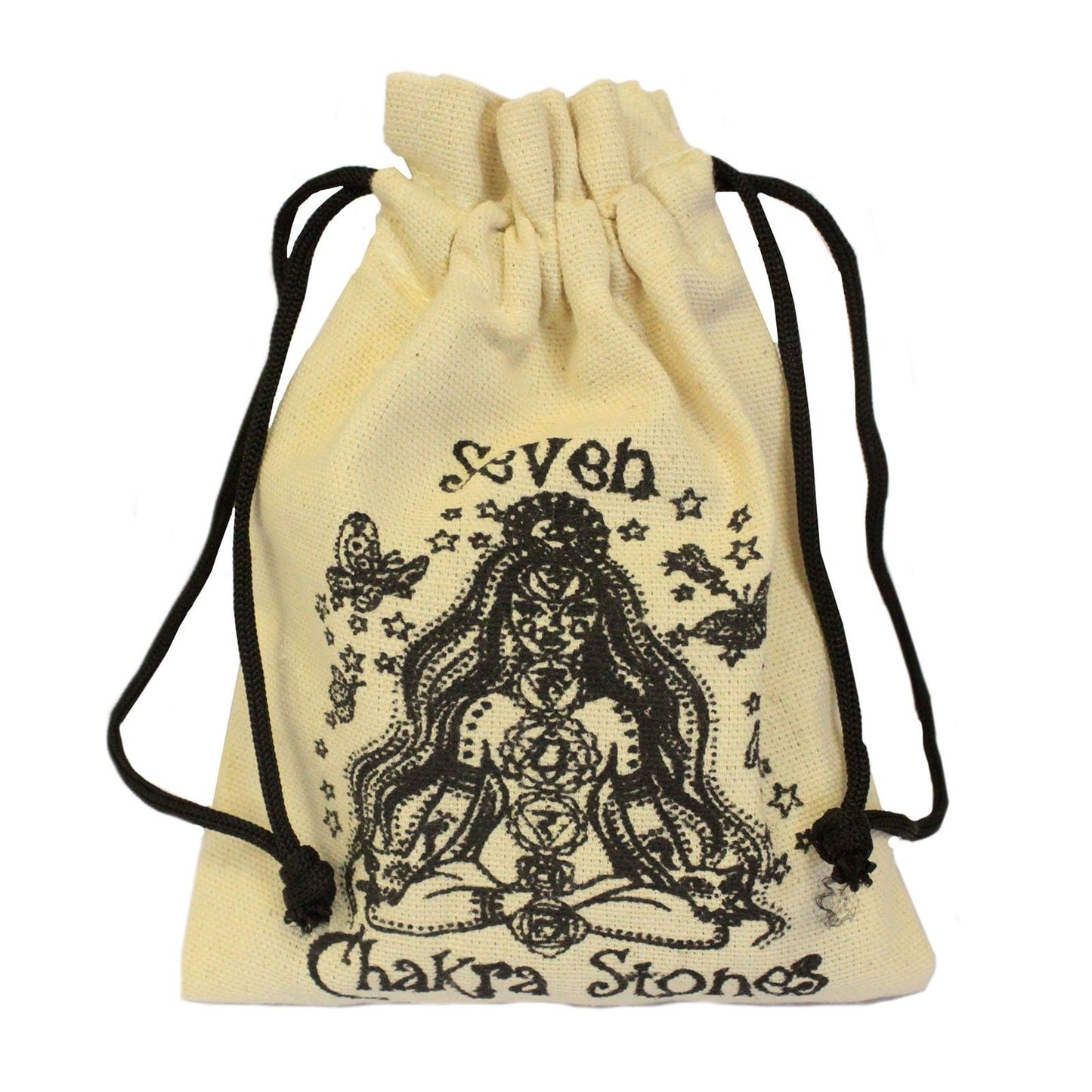 Small Stones Chakra Set (Rounded shape) – detail view